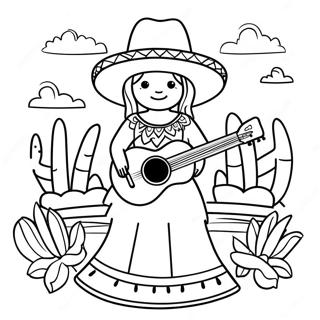 Mexico Coloring Page 551-440