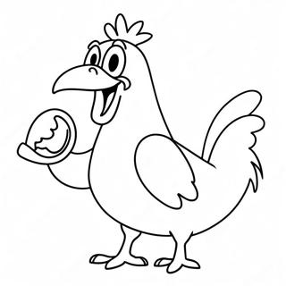 Foghorn Leghorn In A Comedic Pose Coloring Page 55222-45945