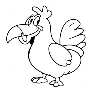 Foghorn Leghorn In A Comedic Pose Coloring Page 55222-45946