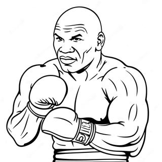 Mike Tyson Coloring Page 55231-45950