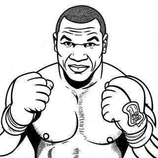 Mike Tyson Coloring Page 55231-45952