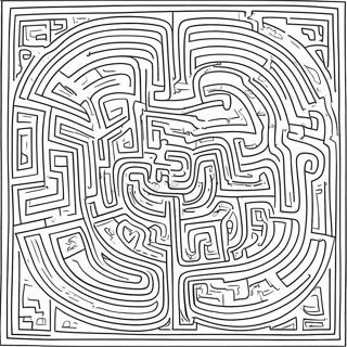 Maze Coloring Page 55311-46019