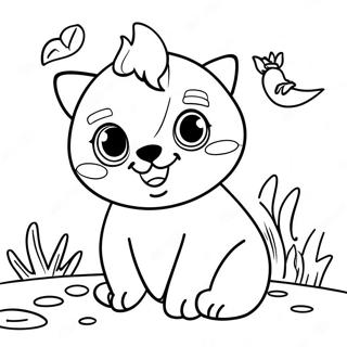 Pomni Coloring Pages