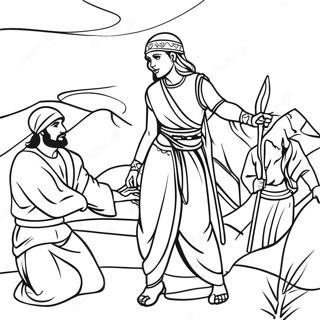 Rahab And The Spies Coloring Page 55351-46036