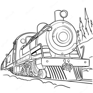 The Polar Express Coloring Page 55391-46084