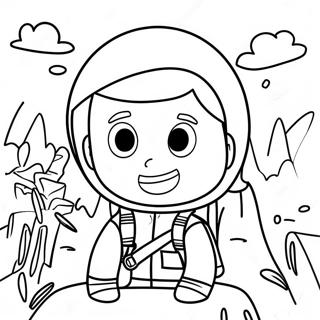 Adventurous Liam Coloring Page 55442-46123