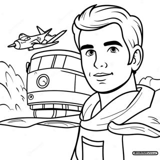 Adventurous Liam Coloring Page 55442-46124