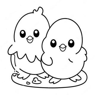 Peeps Coloring Page 55451-46119