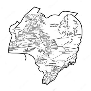 New Jersey State Outline Coloring Page 55461-46126