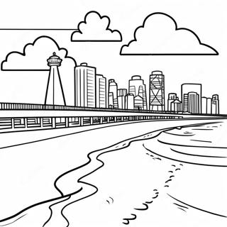 Colorful New Jersey Shore Coloring Page 55462-46138