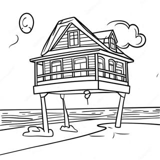 Colorful New Jersey Shore Coloring Page 55462-46139