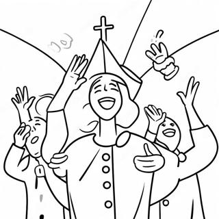 Joyful Confirmation Celebration Coloring Page 55472-46134