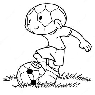 I Love Soccer Coloring Page 55481-46142