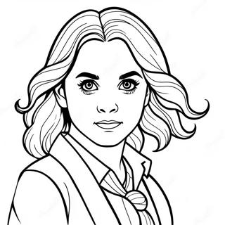 Hermione Granger Coloring Page 55521-46180