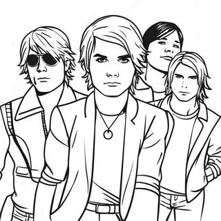 My Chemical Romance Coloring Page 55571-46220