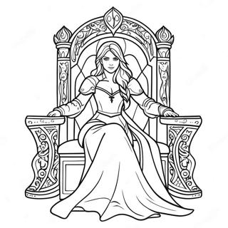 Throne Of Glass Coloring Page 55581-46231