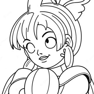 Bulma Coloring Page 55601-46227