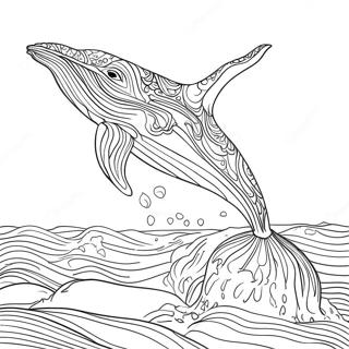 Humpback Whale Coloring Page 55631-46266