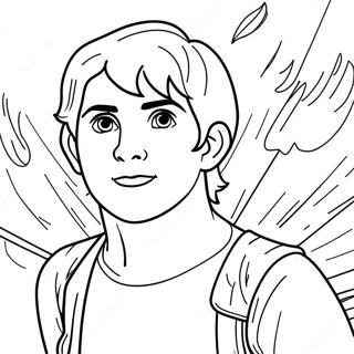 Percy Jackson Coloring Page 5563-4442