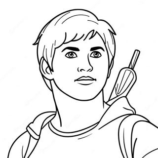 Percy Jackson Coloring Page 5563-4444