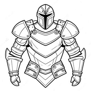 Shiny Metal Armor Coloring Page 55642-46280