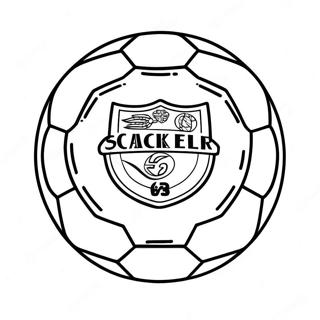 Soccer Logo Coloring Pages