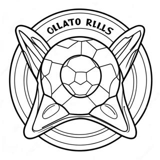 Soccer Logo Coloring Page 55661-46292