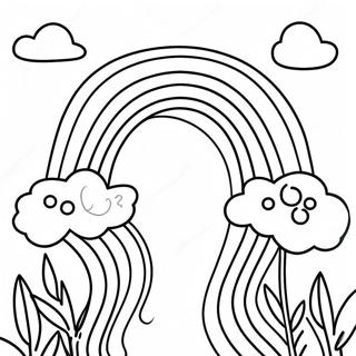 Boho Rainbow Coloring Page 55681-46308