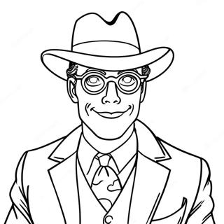 Riddler Coloring Page 55691-46316