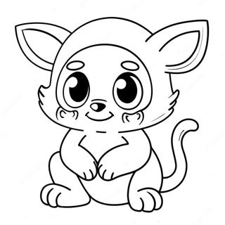 Cute Vosco Character Coloring Page 55702-46322