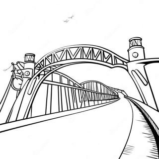 Bridge Coloring Page 55711-46356