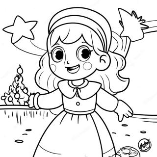 Wendy S Playful Adventure Coloring Page 55722-46341