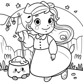 Wendy S Playful Adventure Coloring Page 55722-46343