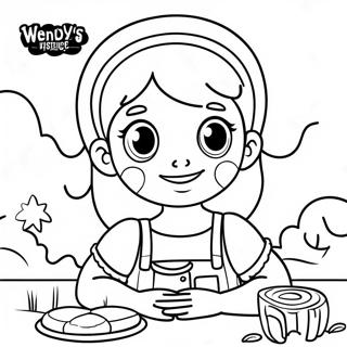 Wendy S Playful Adventure Coloring Page 55722-46344