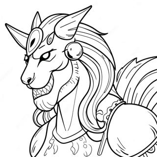 Fierce Slay Coloring Page 55752-46362