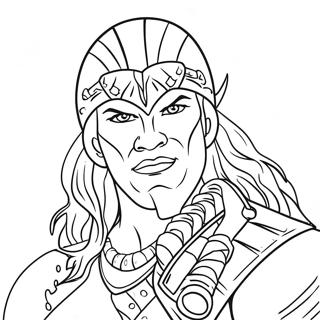 Fierce Slay Coloring Page 55752-46363