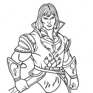 Fierce Slay Coloring Page 55752-46364