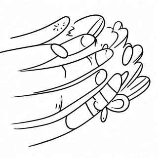 Blank Nail Template Coloring Page 55831-46427