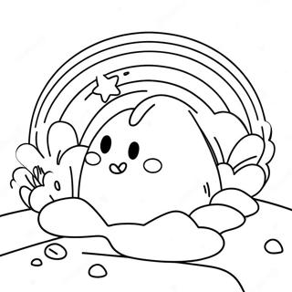 Rainbow Rocks Coloring Page 55841-46432