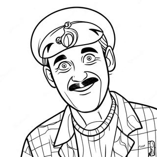 Funny Paul Coloring Page 55852-46452