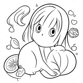 Fruits Basket Anime Coloring Page 55861-46454