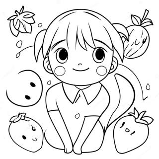 Fruits Basket Anime Coloring Page 55861-46455