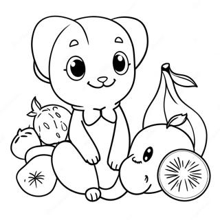 Fruits Basket Anime Coloring Page 55861-46456