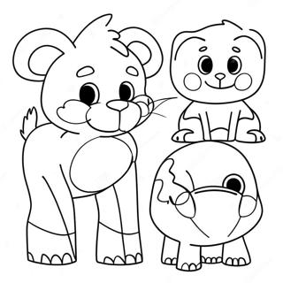 Dltk Animals Coloring Page 55882-46473