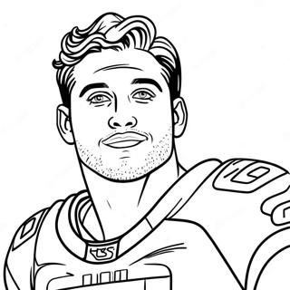 Nick Bosa Coloring Pages