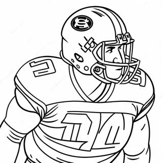 Nick Bosa Coloring Page 55891-46468