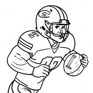 Nick Bosa In Action Coloring Page 55892-46477