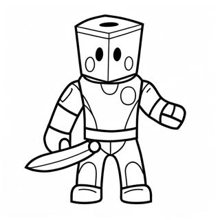 Roblox Halloween Coloring Pages