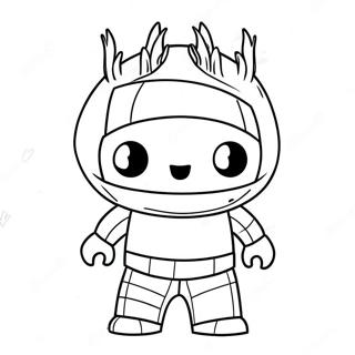 Spooky Roblox Character Coloring Page 55922-46498