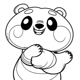 Kung Fu Panda Coloring Page 5593-4468